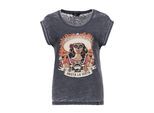 Queen Kerosin Damen T-Shirt Hasta La Vista