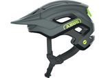 Mountainbikehelm ABUS "CLIFFHANGER MIPS" Gr. M, grau (concrete grau), Helme, M Kopfumfang: 54cm - 58cm