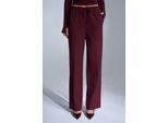 Dames Rechte Crepe Broek