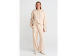 Dames Fleece Joggingbroek met Wijde Pijpen