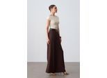 Hoge Taille Plissé Wijde Pantalon