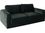 2-Sitzer OTTO HOME "Hobro", grün, B:186cm H:80cm T:102cm, Luxus-Microfaser Lederoptik (100% Polyester);Struktur grob (100% Polyester);Samtoptik (100% Polyester), Sofas, 2-Sitzer, in 3 Bezugsqualitäten in vielen Farben