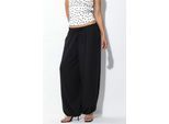 Wijde Woven Broek met Touwsluiting in de Taille
