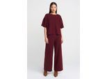 Dames Hoge Taille Wijde Pijpen Gebreide Broek