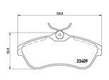 MAGNETI MARELLI Bremsbelagsatz, Scheibenbremse 363700561075 für Citroën