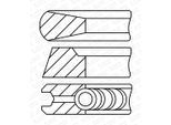 GOETZE ENGINE Kolbenringsatz 0844760700