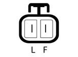LUCAS Generator lra02876 für ISUZU