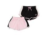 Reebok Meisjesshort met logo (Set van 2) (Roze Dame)