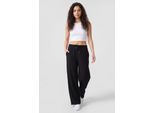 Mid-waist palazzo broek met koordjes