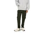 Only Heren Cargo Broek met Koord Taille (Olijf)