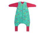 Babyschlafsack SCHLUMMERSACK "Schlafsack mit Füßen 2.5 Tog" Gr. 120, pink (flamingo), Schlafsäcke, Baby, L: 120cm, Obermaterial: 100% Baumwolle CO(Bio)., L:120cm