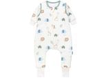 Babyschlafsack TUPTAM "Schlafsack mit Füßen Winterschlafsack mit Armen Beinen" Gr. 80, grün (dschungel), Schlafsäcke, Baby, L: 86cm, Obermaterial: 100% Baumwolle CO., L:86cm
