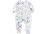 Babyschlafsack TUPTAM "Schlafsack mit Füßen Baby Schlafsack mit Beinen und Ärmel ganzjährig" Gr. 68, grau (safari), Schlafsäcke, Baby, L: 74cm, Obermaterial: 100% Baumwolle CO., L:74cm