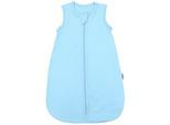 Babyschlafsack TUPTAM "Kugelschlafsack Baby Sommerschlafsack Kleine Kinder" Gr. 86, blau (hellblau), Schlafsäcke, Baby, L: 92cm, Obermaterial: 100% Baumwolle CO., L:92cm