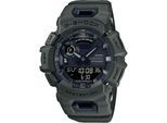 Smartwatch CASIO G-SHOCK "GBA-900", grün (khaki, schwarz, grün), Smartwatches, Herren, Smartwatch, Armbanduhr,Herren,Bluetooth,Schrittzähler,digital, bis 20bar wasserd.