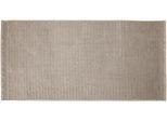 Strandtuch HECKETT & LANE "Heckettlane Strandtuch Prestige", taupe, B:90cm L:180cm, Frottee, Baumwolle, Handtücher, Strandtuch aus hochwertige Baumwolle, 650gr/m²