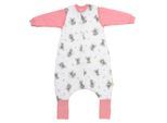 Babyschlafsack SCHLUMMERSACK "Schlafsack mit Füßen 1.0 Tog", Baby, Gr. L: 90cm, rosa (koala), Obermaterial: 100% Baumwolle CO., Schlafsäcke
