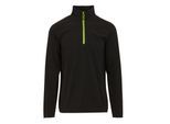 Regatta Heren Navigate Half Zip Fleece (Zwart/Lijkgroen)