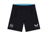 Castore Sportbroekjes voor kinderen van Newcastle United FC (Zwart/Wit)