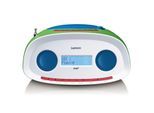 Lenco SCD-70 - Tragbares DAB+/FM- Radio CD/MP3-Player mit USB-Player - Mehrfarbig