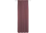 Vorhang ADAM "Uni Collection, Made in Germany", rot, B:142cm H:225cm, Baumwolle (Bio-Baumwolle), Gardinen, Vorhang, Blickdichter aus 100% Bio-Baumwolle, Vorhang nach Wunschmaß