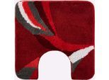 Badematte KLEINE WOLKE Gr. 6, rot, (50cm x 80cm ), 1 Stk., Badematten, Badematte