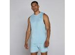 MP Herren Training Kurzarm Tank Top - Ice - XS