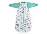 Babyschlafsack SCHLUMMERSACK "Schlafsack ohne Füßen 1.0 Tog", Baby, Gr. L: 110cm, grün (meerjungfrau), Obermaterial: 100% Baumwolle CO., Schlafsäcke