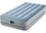 Luftbett INTEX "DuraBeam Mid-Rise Comfort mit USB-Pumpe" Gr. 99, blau, Luftbetten, B/H/L: 99cm x 36cm x 191cm, Kunstfaser, PVC, B:99cm H:36cm L:191cm