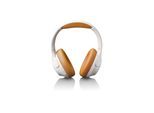 Lenco Wireless Bluetooth® Kopfhörer mit aktiver Geräuschunterdrückung und integrierten Mikrofonen Grau / Weiß