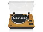 Lenco LS-55WA Plattenspieler mit BT, USB, MP3, Lautsprecher