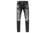 Jeans Hose "YAMATO" Slim Fit Streetwear Cotton-Stretch