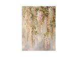 Leinwandbild, Mehrfarbig, Holz, Textil, Blumen, rechteckig, 60x80 cm, Fsc, Made in EU, einfache und schnelle Anbringung, Bilder und Zubehör, Wandbilder, Leinwandbilder