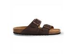 Tamaris Herren-Sandalen aus braunem Leder mit Fußbett