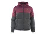 Lyle & Scott Colourblock Puffer Black Jacket