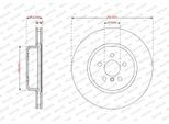FERODO Bremsscheibe ddf3194rc1 belüftet 345mm 24mm für BMW