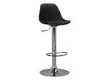 Mid.you , Schwarz , Metall , 40x104x40 cm , Sitzfläche 360° drehbar, abwischbar , Esszimmer, Barmöbel, Barhocker