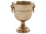 Mid.you , Goldfarben , Metall , 28.5x37.5x28.5 cm , Kochen & Essen, Tischkultur, Diverse Tischkultur