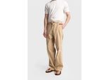 Herren Popeline Baumwolle Gerade-Form Hose