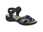 JOSEF SEIBEL Damen Sandale Ibiza 16 in schwarz-kombi
