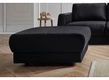 Hocker OTTO HOME "Hobro", schwarz, B:92cm H:44cm T:85cm, Luxus-Microfaser Lederoptik (100% Polyester);Struktur grob (100% Polyester);Samtoptik (100% Polyester), Hocker, Hocker, in 3 Bezugsstoffen und vielen Farben