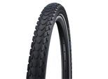 Fahrradreifen SCHWALBE "Marath.Mondial HS428", schwarz (schwarz, reflex), Fahrradreifen, 28 x 1,97, Fahrradreifen