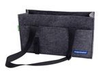 magnetoplan Desk Sharing Bag ecoAware Filz grau, 450x250x150 mm, 10+ Fächer, bis 10 kg, Schultergurte