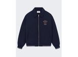 Drole De Monsieur Heren bomber slogan rose