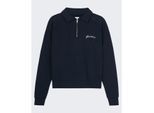 Flaneur Homme Heren signature raglan half zip