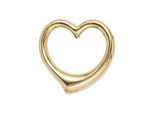 Herzanhänger JOBO "Anhänger Schwingherz", gold (gelbgold 333), Schmuckanhänger, Damen, Gelbgold 333, 333 Gold
