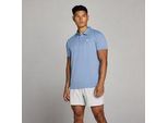 MP Herren Training Poloshirt – Nebelblau - M
