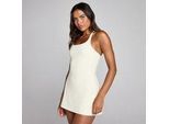 MP Damen Tempo Strappy Racerback Tennis Kleid - Wüstensand - XXL