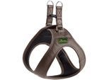 Hunter Hundegeschirr love braun XS-S