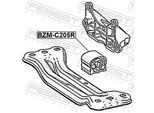 FEBEST Lagerung, Schaltgetriebe bzm205r hinten für Mercedes